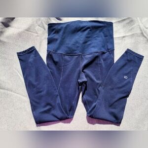 Gap Fit Sculpt Maternity Leggings GapFit Blue Size Small